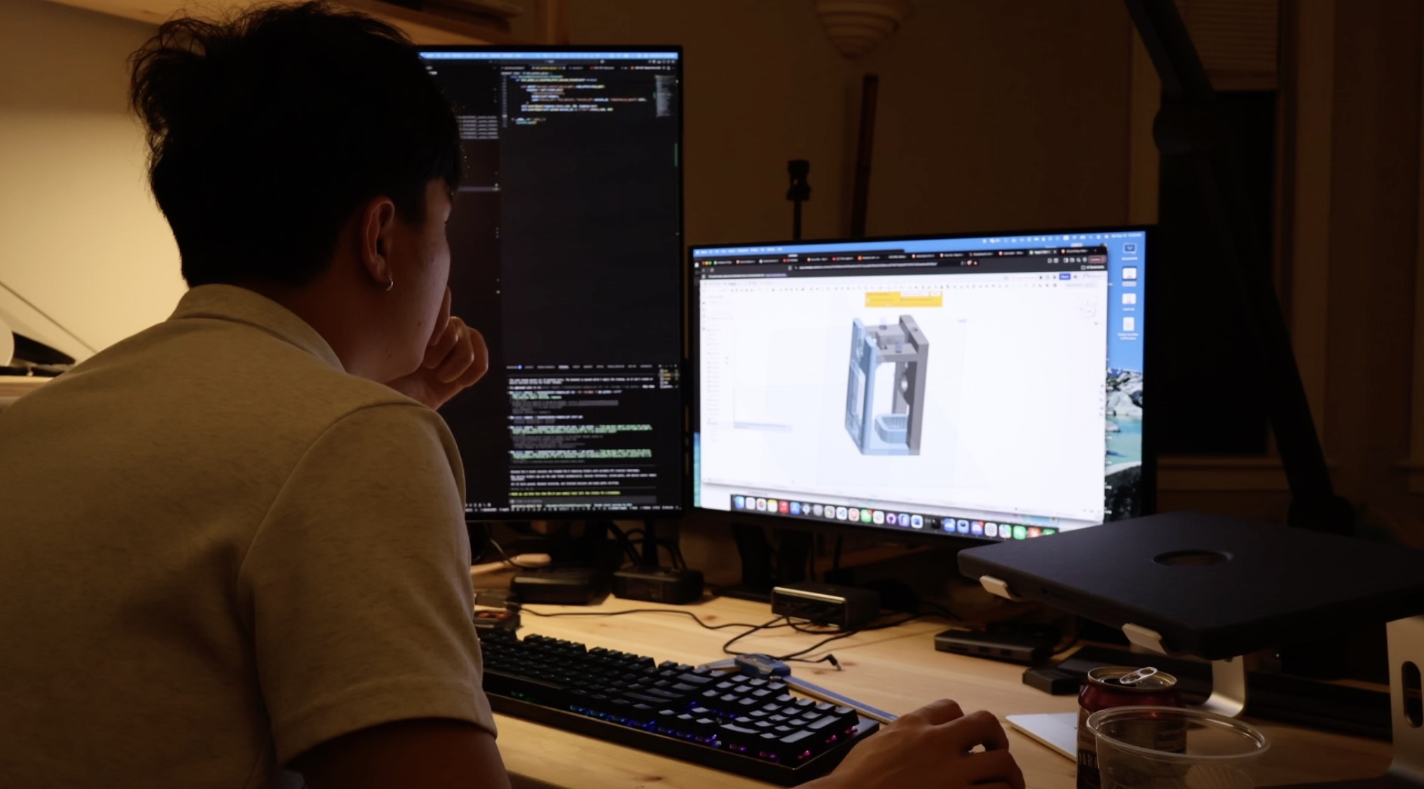 Designing the inner chassis around the electronics